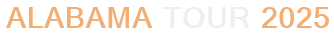 Alabama Tour 2025
